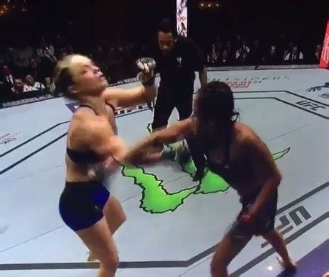 Amanda Nunes Knockouts Ronda Rousey in 48 Seconds & Likely Ends Her UFC Career (Video ...