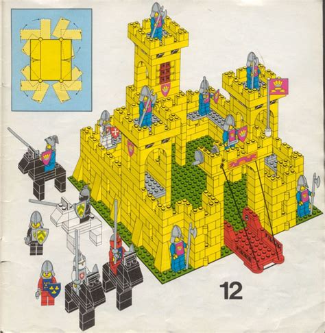 our fave castle to build, will glue on one day... | Classic lego, Lego ...