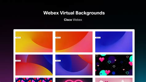 Webex Virtual Backgrounds | Webex by Cisco