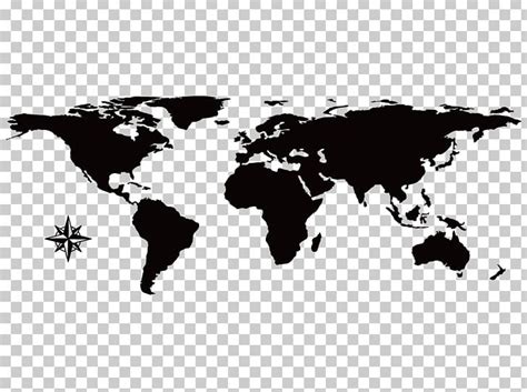 World Map Equirectangular Projection Globe PNG, Clipart, 3d Mural ...