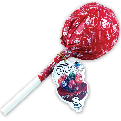 NEW Giant Tootsie Roll Pop Container Holds 8 Regular Hard Candy ...