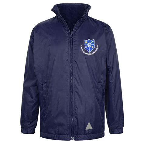 ST RAPHAELS REV FLEECE JACKET WITH LOGO - Kevins Schoolwear