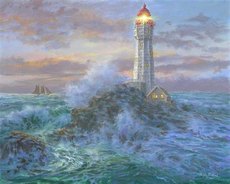 Stormy Weather Painting by Nicky Boehme