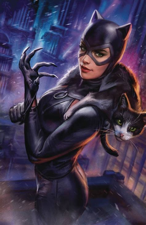 Preview: Sideshow Collectibles Ian MacDonald Catwoman Print - The Batman Universe