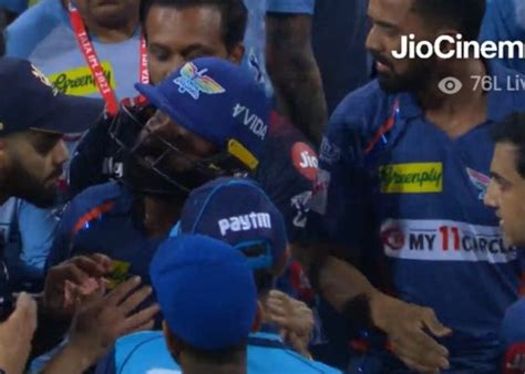 WATCH: Virat Kohli and Gautam Gambhir get into a verbal fight