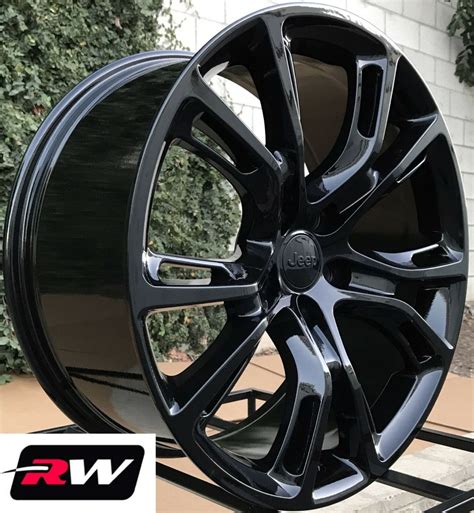 17 inch OE Replica Spider Monkey Wheels Gloss Black Rims for Jeep Renegade 15-19