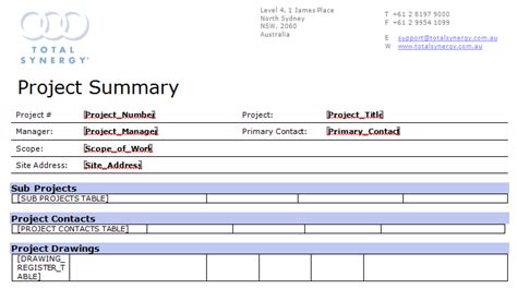 Project documentation template word | projectdeveloper