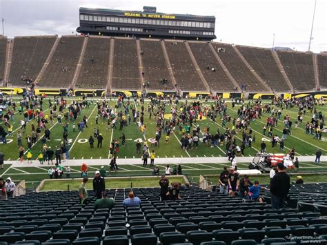 Autzen Stadium Seating Chart With Row Numbers | Two Birds Home