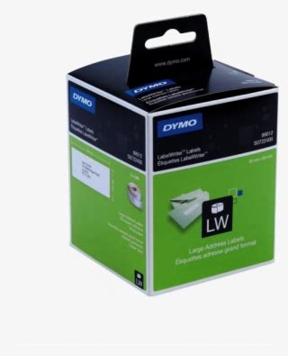 Dymo Lw L Add Label White Paper 89x36mm - Dymo Large Address Labels 99012 - Free Transparent PNG ...