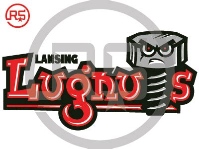 Lansing Lugnuts Concept Logo 1 by Rene Sanchez on Dribbble