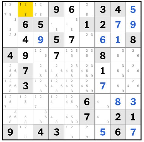 nyt medium helpp : r/sudoku