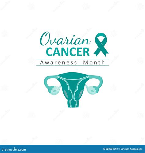 Ovarian Cancer Awareness Month. Vector Illustration Stock Vector ...