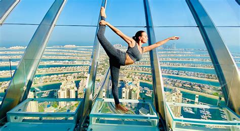 You can now enjoy yoga in the sky at The View at The Palm