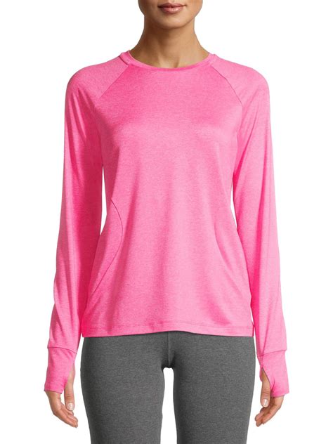 Athletic Works Women's Active Long Sleeve Performance T-Shirt - Walmart.com