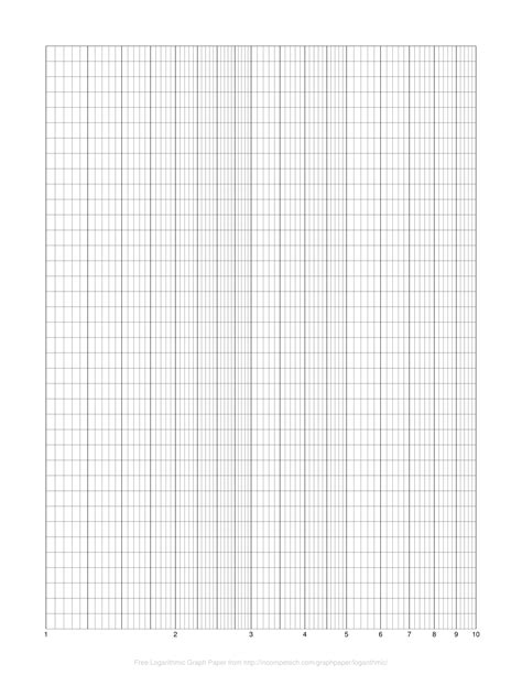 Printable Log Log Graph Paper - Printable Word Searches