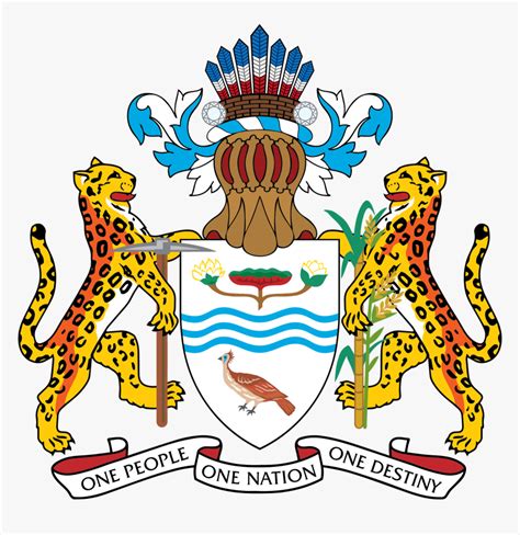 Guyana National Coat Of Arms, HD Png Download - kindpng