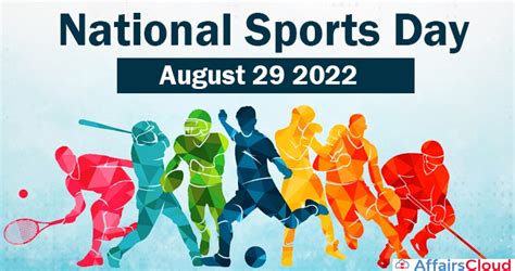 National Sports Day 2022 - August 29