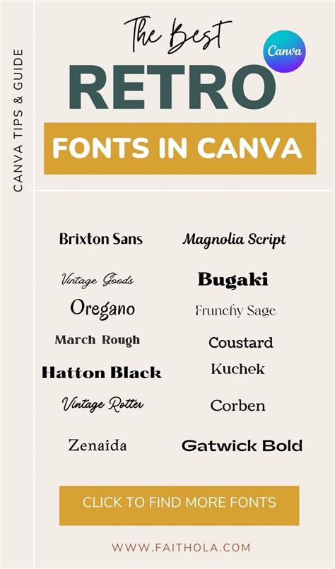 80+ Best Canva Fonts: Ultimate Canva Font Guide for Choosing Fonts