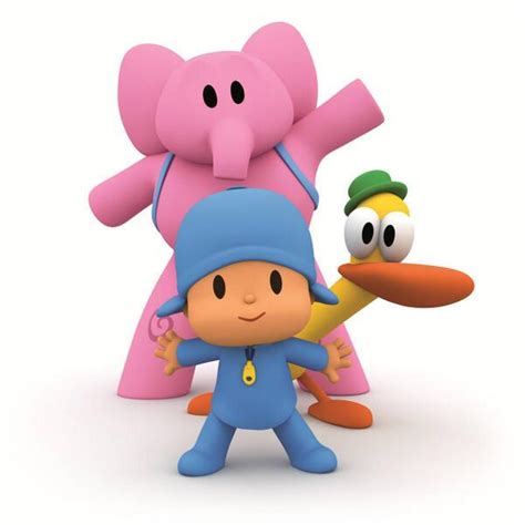 Pocoyo elly and pato by Zahioneissi on DeviantArt