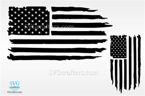 American distressed flag svg, Grunge Flag SVG (479878) | Cut Files | Design Bundles