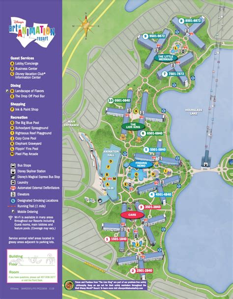 Art of Animation Resort Map | Art of animation resort, Disney art of ...