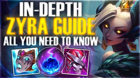 IN-DEPTH ZYRA GUIDE! (ITEMS, RUNES, & Laning) - League of Legends - YouTube