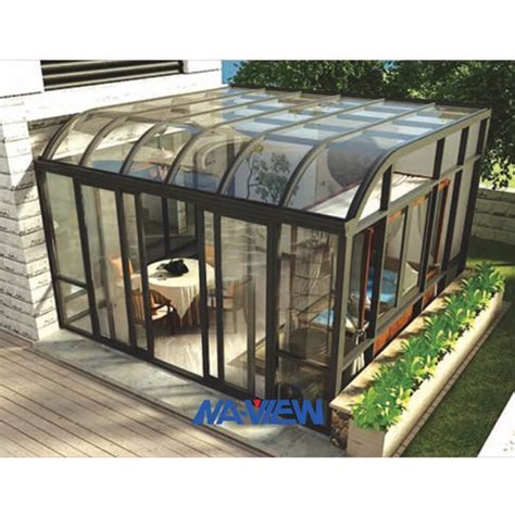 Beautiful Curved Roof Sunroom Freestanding Conservatories Sunrooms