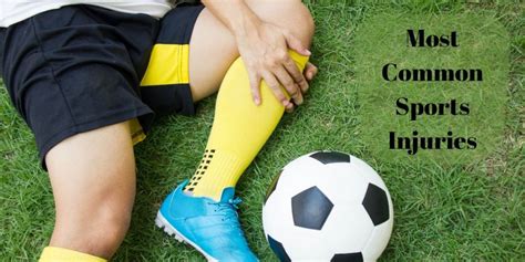 What are the Most Common Sports Injuries? - RxDx Healthcare