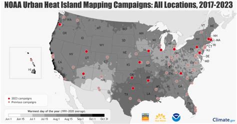 Mapping Heat in U.S. Cities - Geography Realm