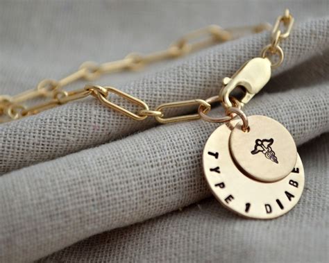 Gold Two Charm Medical Alert Bracelet | Medic alert bracelets, Alert bracelet, Medical alert jewelry