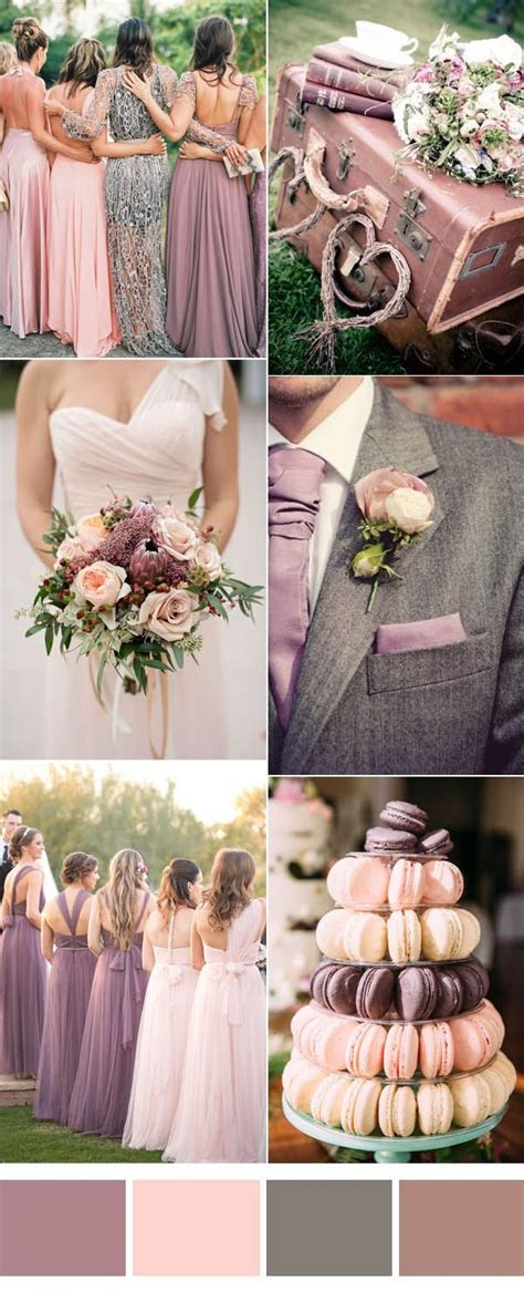 Six Pretty Mauve Wedding Color Combos for All Brides ...