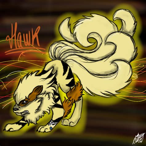 HAWK - Arcanine x Ninetales FUSION by TimeRebel on DeviantArt