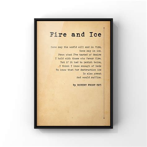 Fire And Ice Poem By Robert Frost Reading Comprehensi - vrogue.co