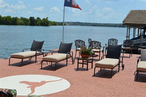 Customize your boat dock with classic texture. | Outdoor furniture sets, Boat dock, Outdoor decor