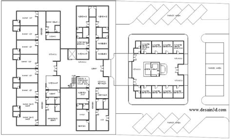 Desain Rumah Sakit Gambar Struktural ME 3 Lantai - GAMBAR KERJA