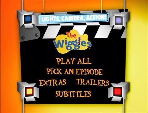 Lights, Camera, Action! (DVD Menu) | Wigglepedia | FANDOM powered by Wikia