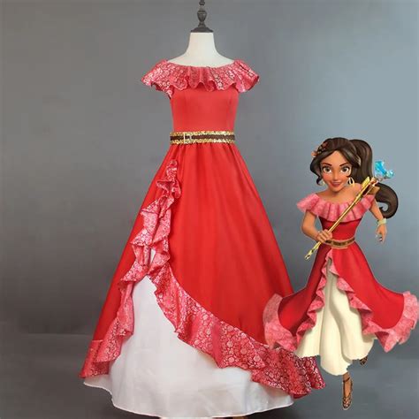 Elena Of Avalor Adventure Princess Dress Elena Princess Adult Cosplay Costume Role Play Fancy ...