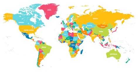 Planisferios con nombres - Mapas del mundo - Atlas