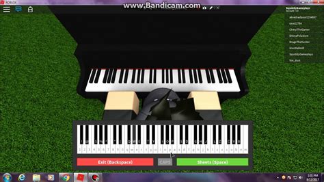 Roblox-Practicing- Roblox= Piano Keyboard v1.1 See you Again - YouTube