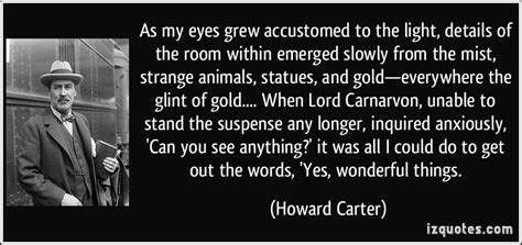 Howard Carter King Tut Quotes | History quotes, Quotes, Famous quotes