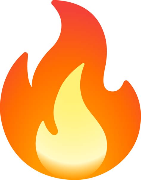 Fire Emoji Transparent Fire Heart Emoji Clipart Full - vrogue.co