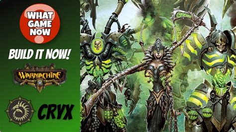 Build It Now! Warmachine Cryx Army List! - YouTube