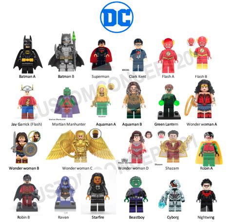 DC - Custom Minifigures