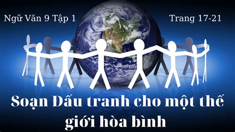 Soạn Đấu tranh cho một thế giới hòa bình - Ngữ Văn 9 Tập 1 đầy đủ