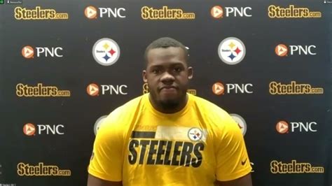 Pressley Harvin III, Steelers punter, at rookie minicamp on being a trailblazer for Black ...