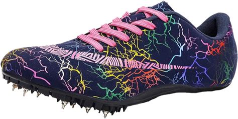 Willsky Men's Track & Field Shoes, Unisex Running Spikes Junior Sprint ...