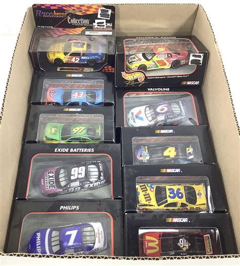 Lot - (10) NIP Hot Wheels Die Cast Cars, NASCAR