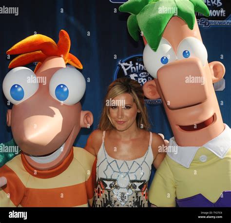 Actress Ashley Tisdale, the voice of Candace in the animated comedy "Phineas and Ferb", attends ...