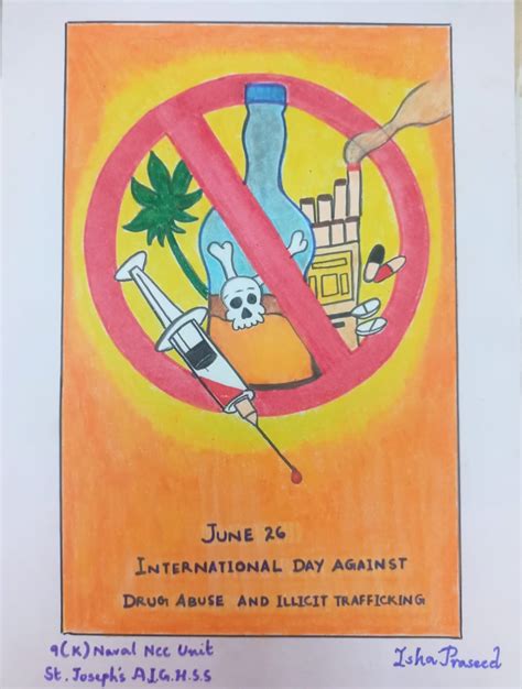 Anti-Drug Campaign Poster – India NCC