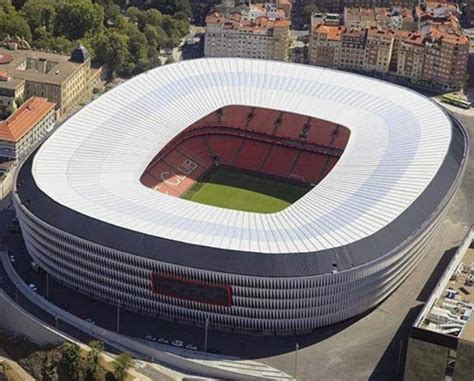 Texlon® ETFE textile membrane - SAN MAMÉS STADIUM, SPAIN - Vector ...